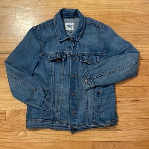 Old Navy Women’s Stretch Denim Jean Jacket Large